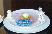 「ハイピリオン・ラウンジ」“アナとエルサのフローズンファンタジー”デザートセット｜ディズニーアンバサダーホテル 2016年「アナとエルサのフローズンファンタジー」
