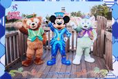 東京ディズニーリゾート開園35周年記念のコスチュームのキャラクター写真