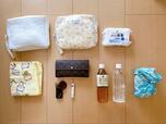 【anello GRANDE リュック  MOIST GTM0311Z】子どものミルクや哺乳瓶、おむつ、おしり拭きに加え、お弁当箱や500mlペットボトルを入れてみると…⇒