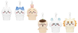 ぬいぐるみキーカバー 各1,870円｜ちいかわらんど 心斎橋パルコ店
