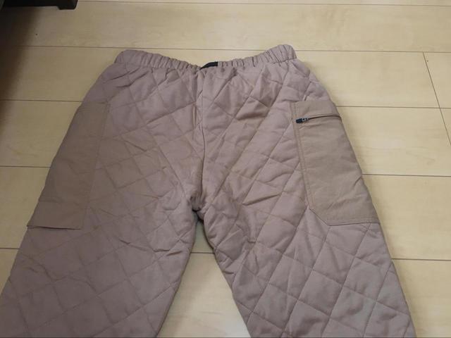 【ワークマン キルトポケットパンツ】サステナブルな素材を使用