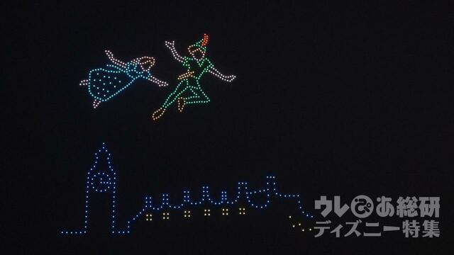 東京ディズニーリゾート４０周年スペシャルドローンショー