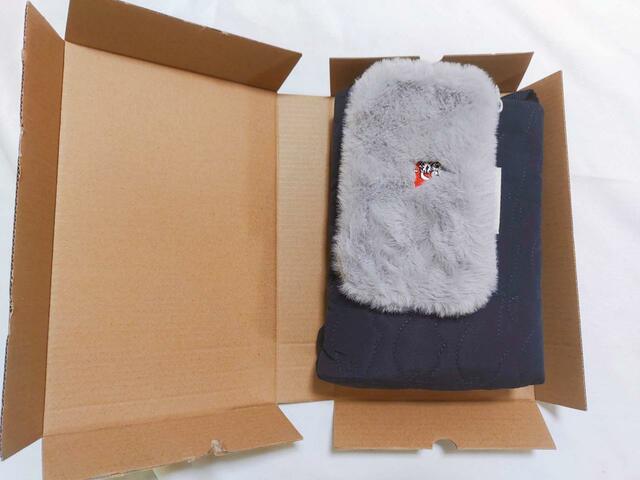 丁寧に梱包されていた