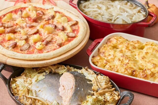 「FISH＆SOUP＆PIZZAメニュー」＜期間：2026年9月1日～11月30日＞【「海鮮盛り放題」や「しほろ牛のローストビーフ」「北海道の郷土料理」も堪能できる『北海道フェア～北の大地の美食紀行～』がスタート！】