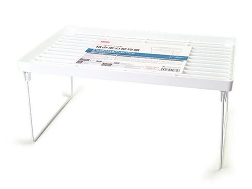 【DAISOアルカキット錦糸町店のキッチン収納用品売上ランキング 2位】「積み重ね整理棚　39×24×18cm」110円（税込）
