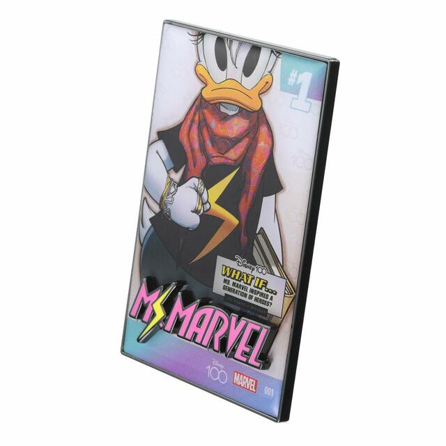 マーベル デイジー ピンバッジ Ms. Marvel Disney100 special MARVEL comic cover series 2,090円