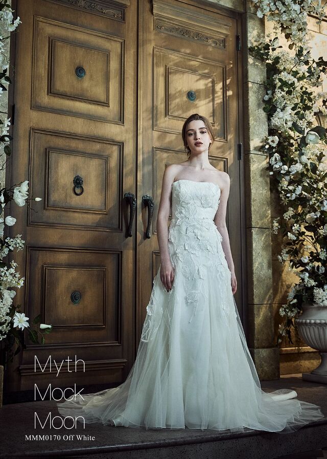 「Myth Mock Moon（ミスモックムーン）」新作ウェディングドレス MMM0170 offwhite