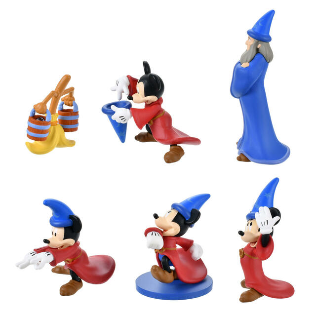 ミッキー、イェン・シッド、ホウキ シークレットフィギュア Disney FANTASIA 85TH 900円