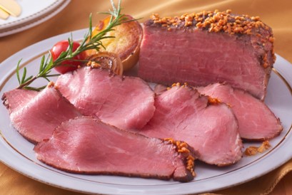 〈柿安ダイニング〉ガーリックローストビーフ ～香ばしソテ－～