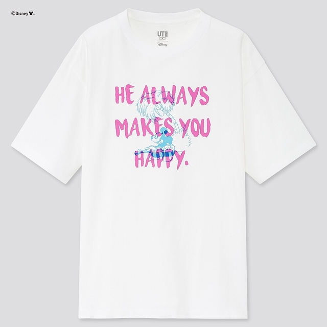 【WOMEN】ミッキー アロハ UT（半袖・リラックスフィット）¥990