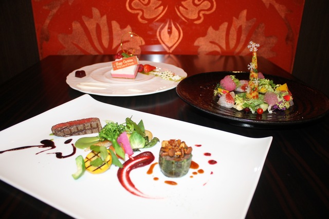 “クリスマス・ファンタジー” スペシャルディナーコース（一部）