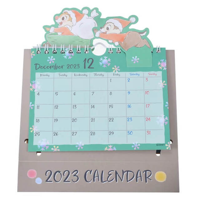 チップ＆デール 卓上カレンダー 2023 ポップアップ CALENDARS ＆ ORGANIZERS 1,760円