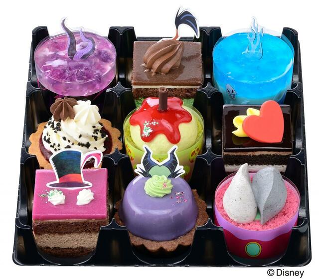 「商品イメージ」＜2,900円（税込3,132円）＞【銀座コージーコーナー「＜ディズニー＞ヴィランズコレクション（9個入）」】