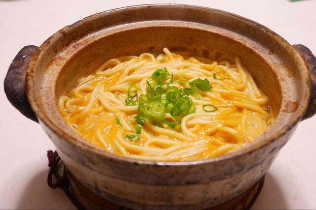 【茅乃舎 和風酸辣鍋のだしとつゆ】シメは中華麺で酸辣湯麵風に