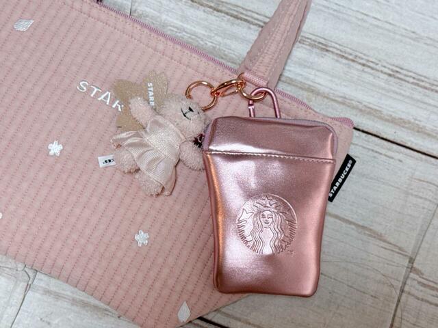 同日発売の「SAKURAベアリスタキーチェーン」とセットでつけてもかわいい！