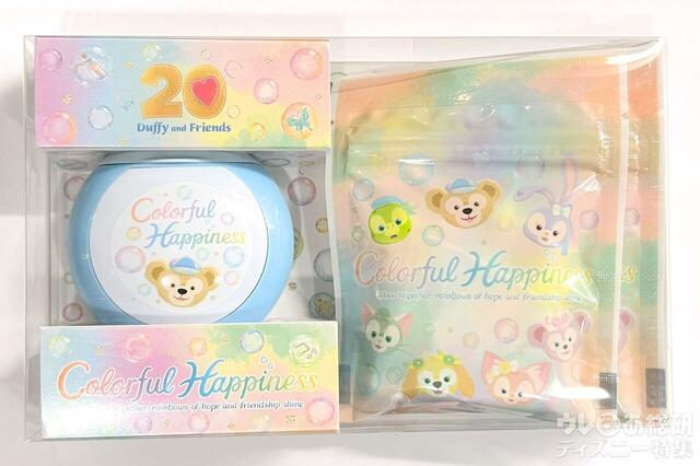 「ダッフィー&フレンズ20周年:カラフルハピネス」キャンディー
