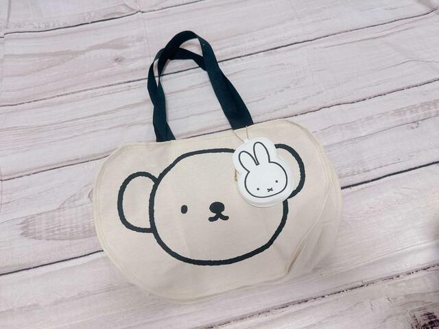 『sweet（スウィート）』2025年2月号増刊の付録、「miffy （ミッフィー）ボリストートバッグ＆ミッフィーポーチチャーム」