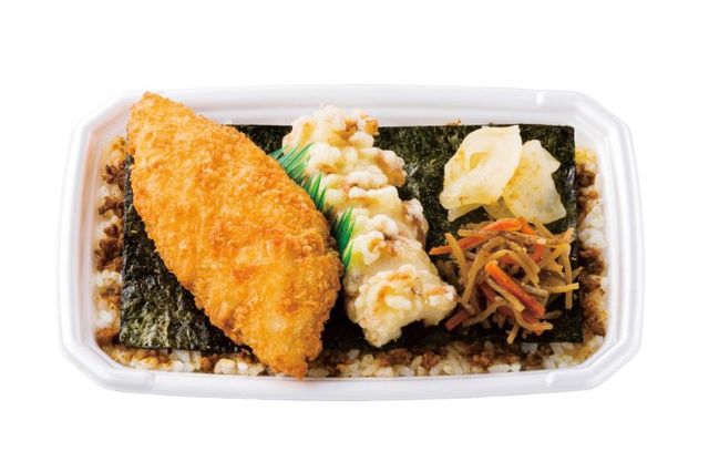 シビ辛キーマカレーのり弁当