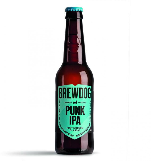 「〈英国産ビール〉BREWDOG PUNK IPA　580円（税込638円）」≪アルコール分5.4%（330ml）≫【ロイヤルホスト　フュージョンセレクション第2弾「美味しい英国」】