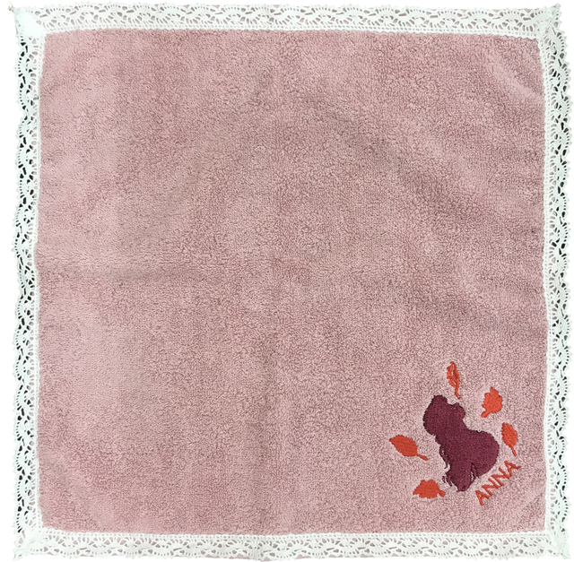 レース付きハンドタオル（アナ）｜1,200円