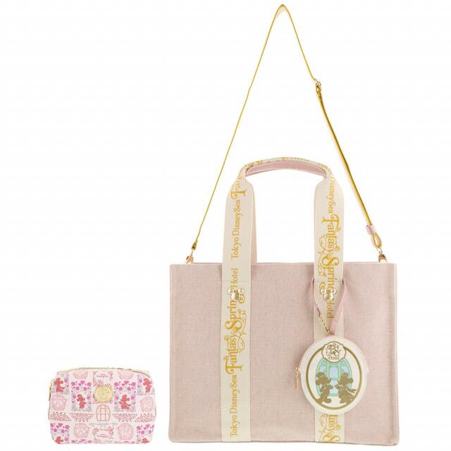 ディズニーホテル・エクスクルーシブトートバッグ ポーチ＆コインケースセット（18,000円)