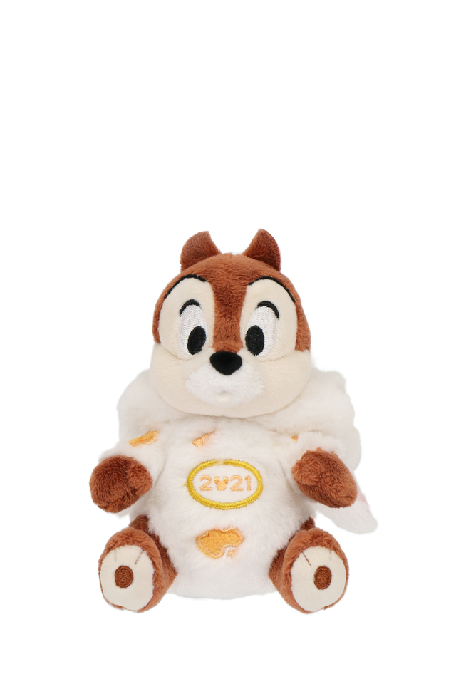 ぬいぐみバッジ チップ 長さ約13cm 1700円