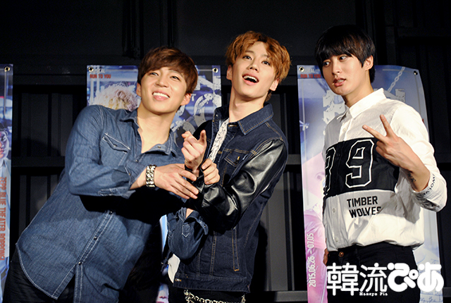 ジェヒョ(Block B) の目に注目！！/ 『RUN TO YOU～Street Life～』会見