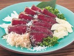 「カツオタタキ」食べ放題