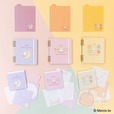 【MIFFY GELATO & ROOM by LOFT】「リングノート用下敷き」(全3種類)各418円、「リングノート」(全3種類)各715円、「スクエアメモ」(全3種類)各418円