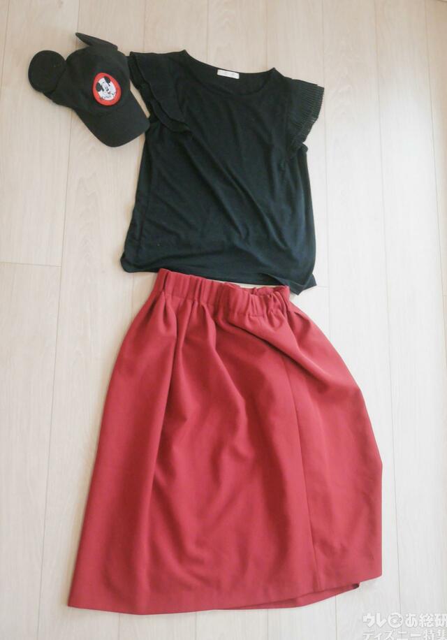 「ミッキー」バウンドコーデ