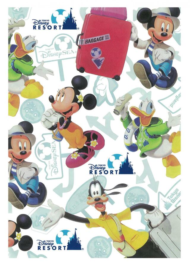 投票対象の買い物袋のデザイン|東京ディズニーリゾート40周年記念「Make Your Favorite」第2弾グッズ|販売店舗:東京ディズニーランド「グランドエンポーリアム」、東京ディズニーシー「エンポーリオ」、東京ディズニーリゾート・アプリ|発売日:2024年2月1日(木)