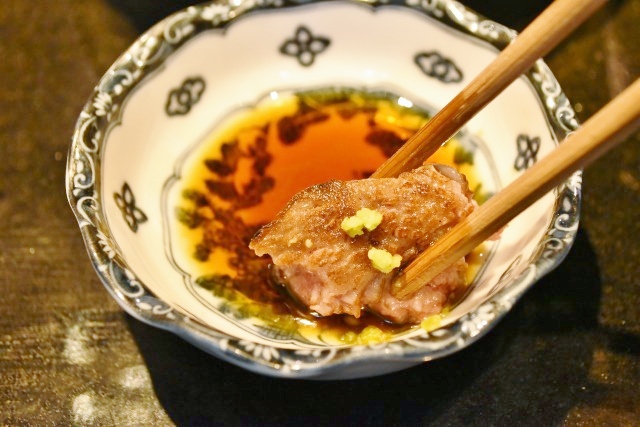 わさびと醤油も美味しい！