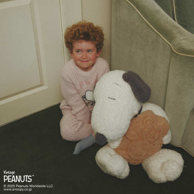 【PEANUTS】【Sleep】SNOOPY×BEAR 抱き枕 ¥11,880