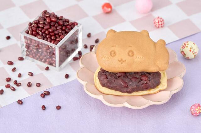 「ちいかわ（小倉あん）」＜価格：350円（税込）＞【「モモンガ」も「くりまんじゅう」も「ラッコ」も♪ふわふわ生地の可愛い「ちいかわ焼き」に新しいキャラクターが仲間入り！】