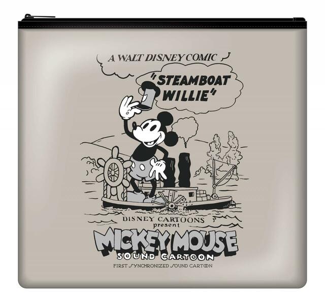 E賞 フラットポーチ｜Happyくじ「Disney100」