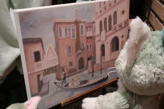 東京ディズニーシーにあったのと同じ絵画