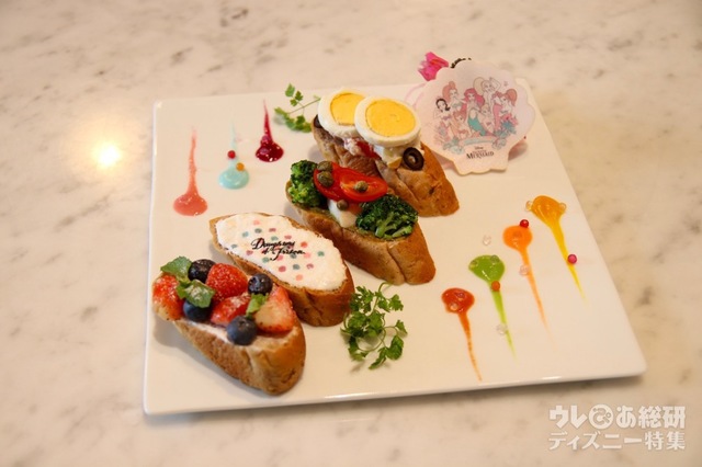 7姉妹のカラフルオープンサンド ￥2,290（税抜）