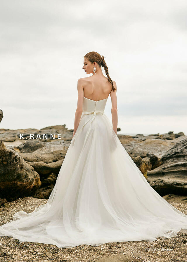 クラウディア|「K.RANNE-クランネ-」新作ウェディングドレス|KNE0050_Offwhite