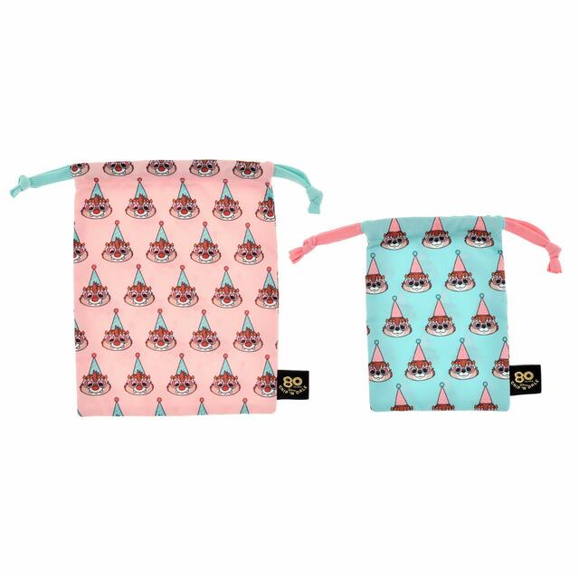 チップ&デール 巾着 CHIP ‘n DALE 80 years|2,310円