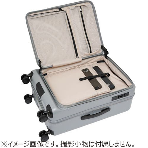 「オルティモ　フラップオープンキャリー　スーツケース」荷物の出し入れがスムーズ