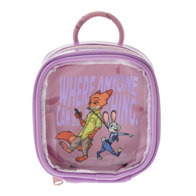 ジュディ・ホップス＆ニック・ワイルド ポーチ カラビナ付き ZOOTOPIA COMIC STYLE 2,000円