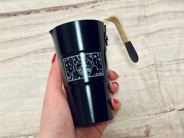 酒タンポは手のひらに収まるサイズ感です