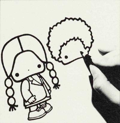 展示構成　ZONE1／『サンリオ展』©2021 SANRIO CO., LTD. APPROVAL NO. SP610376