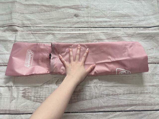 ポケットの幅に合わせて縦で折りたたみ…