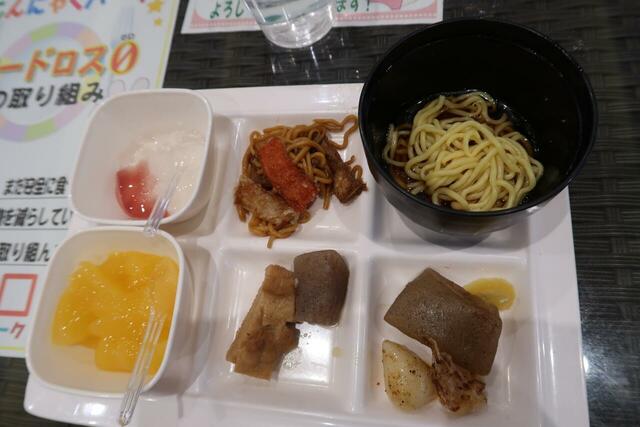 【こんにゃくパーク】こんにゃくバイキング　盛り付け例