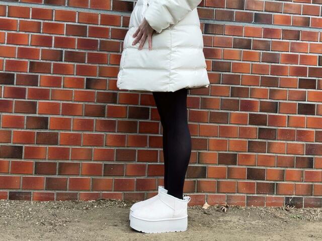 足が細く見える筒丈がGood！