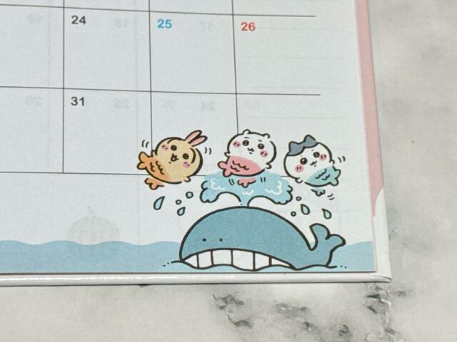 なんと人魚になったちいハチうさ！