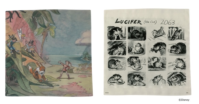 大判ハンカチ（全4種）各種1,650円（税込）