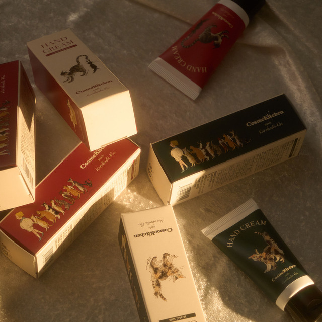 くらはしれい ハンドクリーム A〈ナチュラルフラワーの香り〉くらはしれい ハンドクリーム B〈ハーバルミルクの香り〉各￥1,650（税込）