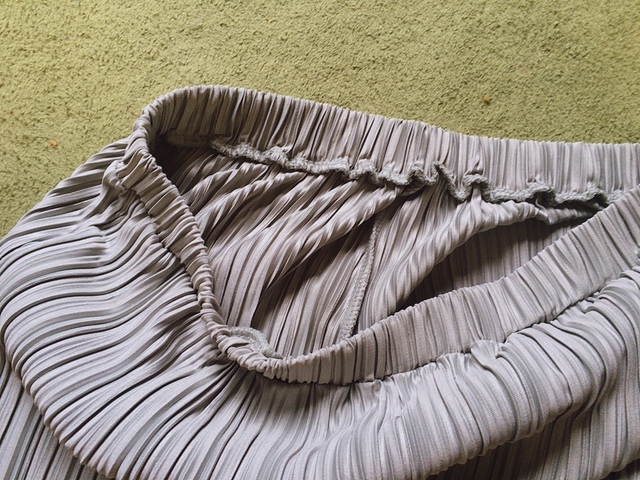 【Honeys プリーツパンツ】ゴムでラクに履けます